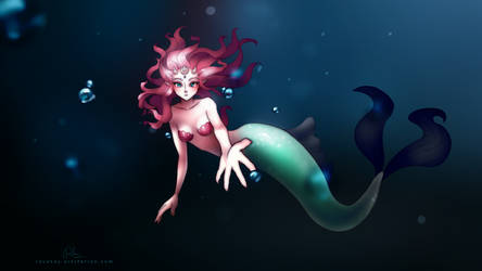 Mermaid Reaching Out