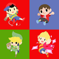 Super Smash Bros- the kids