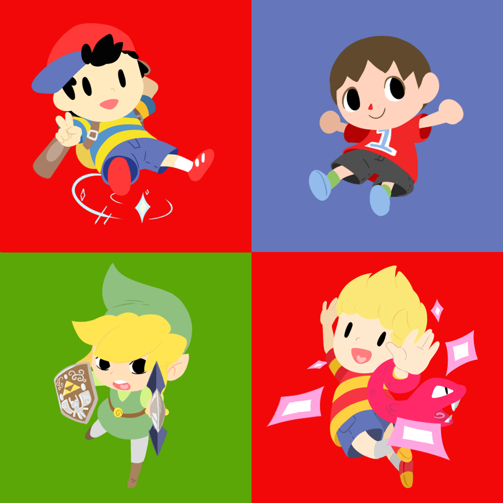 Super Smash Bros- the kids