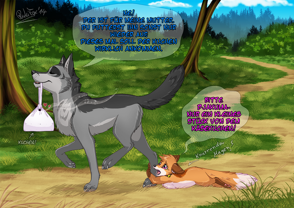 The Cake by RukiFox on DeviantArt The Cake by RukiFox on DeviantArt