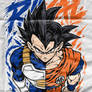 Goku x Vegeta – Dragon Ball Rival Duo Anime T-Shirt Design | Digital Download