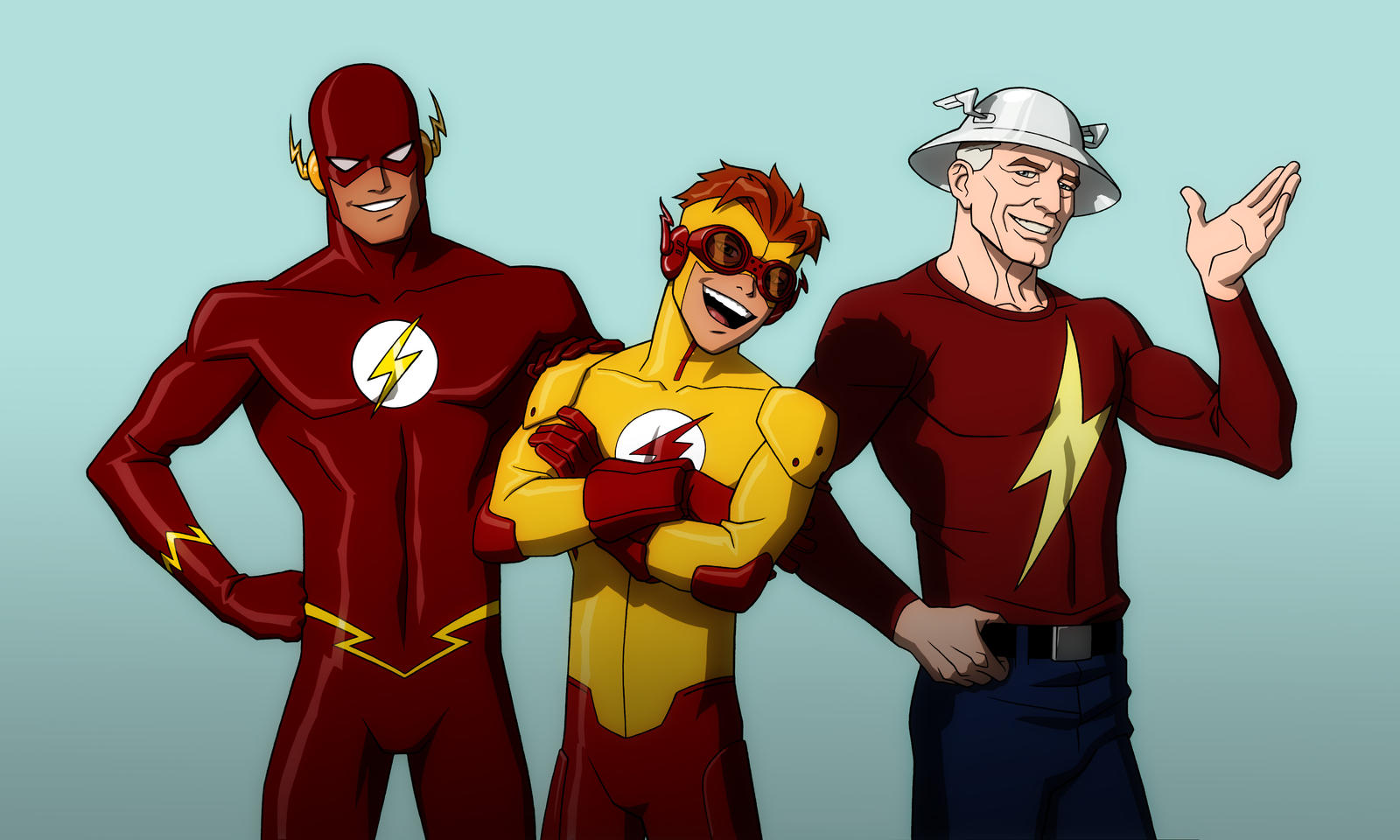YOUNG JUSTICE: FLASH FAMILY by Jerome-K-Moore