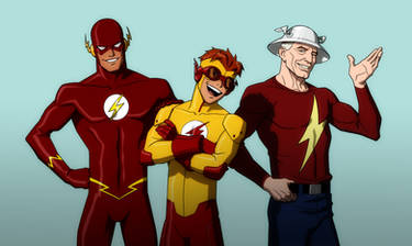 YOUNG JUSTICE: FLASH FAMILY