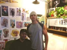 YOUNG JUSTICE: Me with Dusty Abell