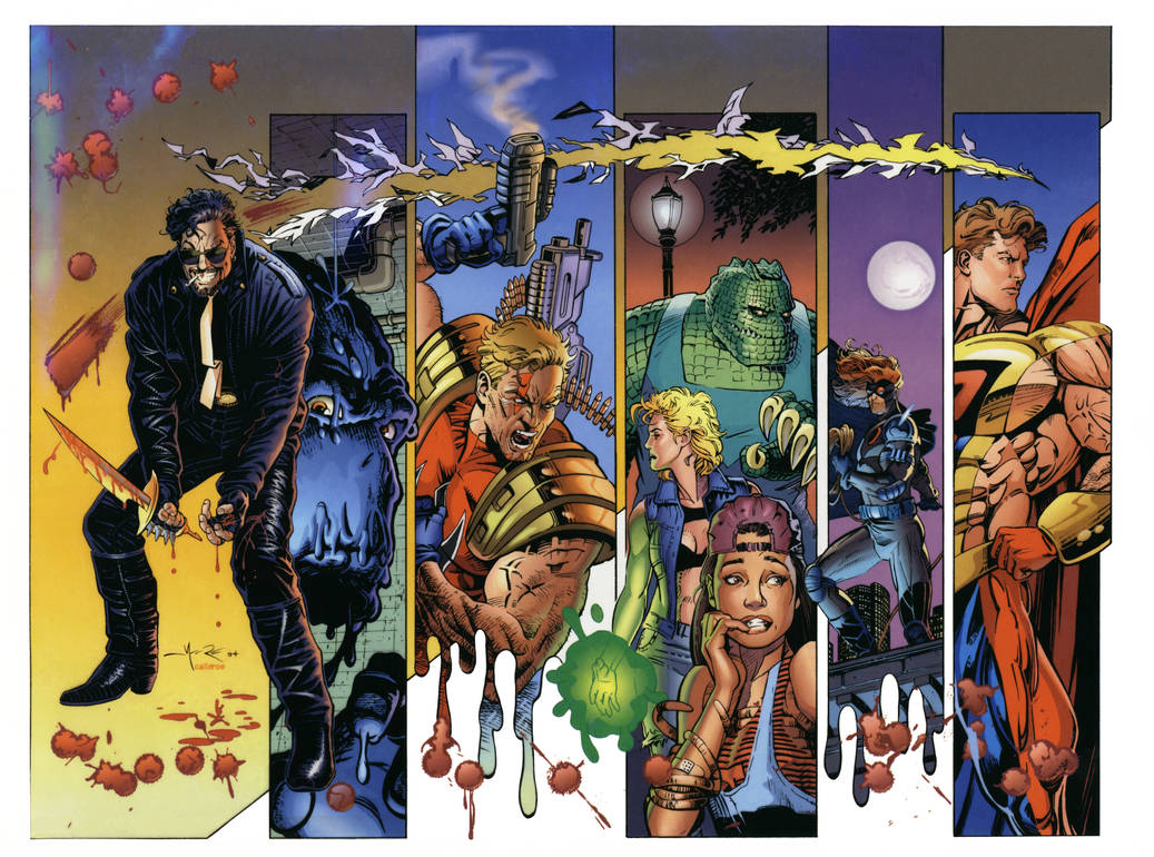 MALIBU COMICS' ULTRAVERSE: RAFFERTY by Jerome-K-Moore