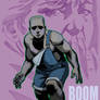 MALIBU COMICS TRADING CARD ART: FREEX, BOOM BOY