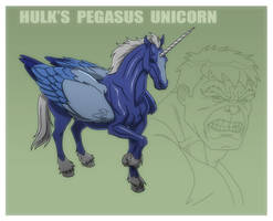 AVENGERS ASSEMBLE: HULK'S PEGASUS UNICORN