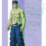 HAS: HULK-BANNER MID-TRANSFORMATION