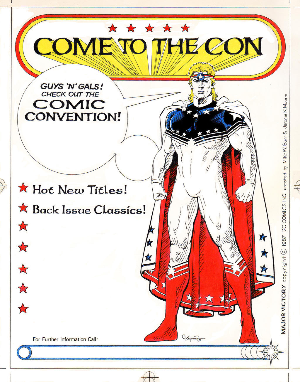 MAJOR VICTORY COMIC CONVENTION AD