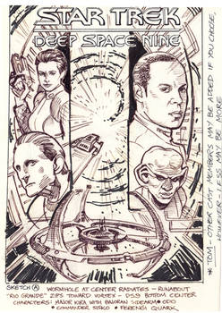 STAR TREK: DEEP SPACE NINE #1 Sketch