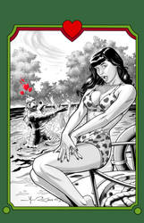 BETTIE PAGE: UNBOUND #9 by Jerome-K-Moore