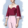 YJST: PHANTOMS - Wendy Harris Wedding Outfit 2