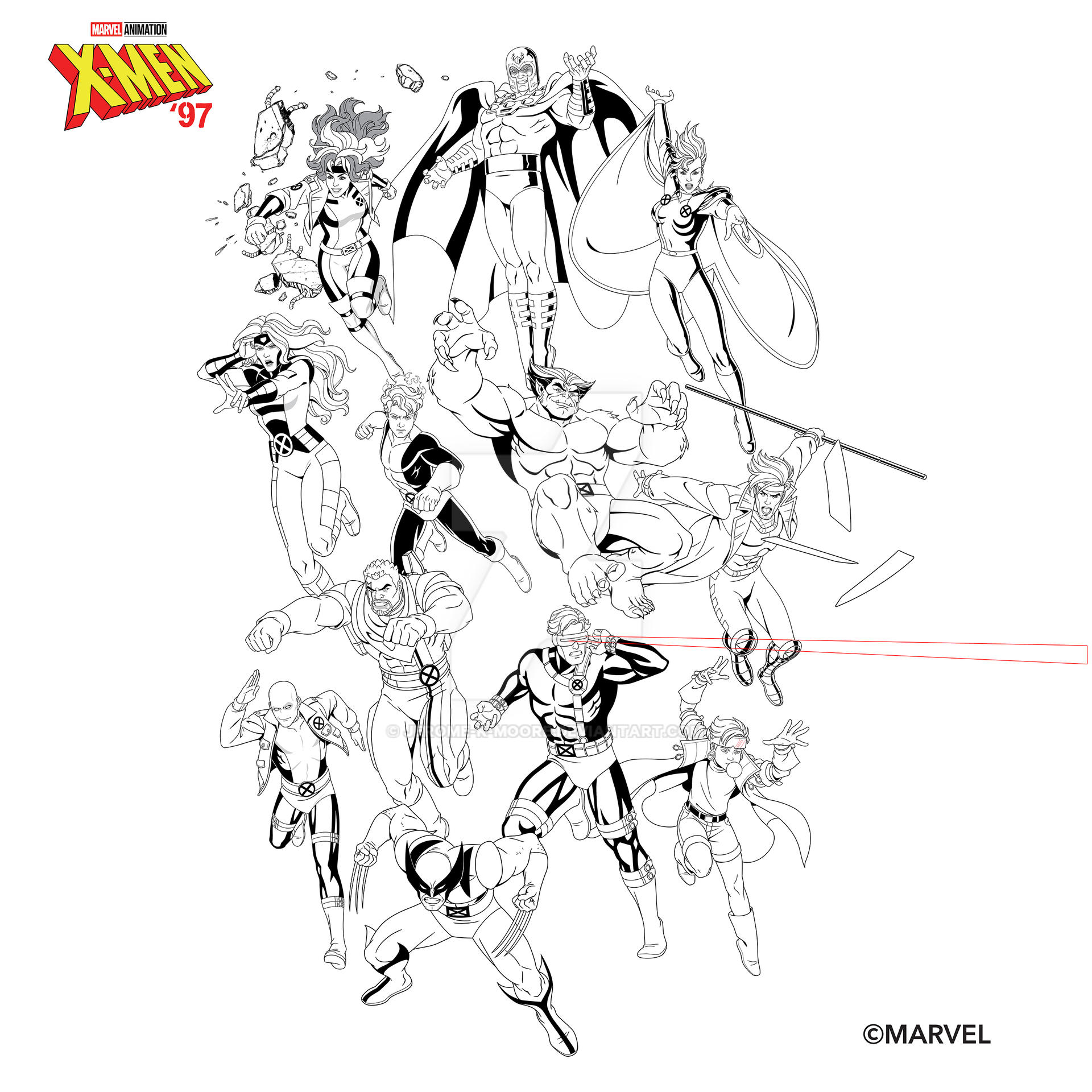 X-MEN '97: Franchise Group Shot