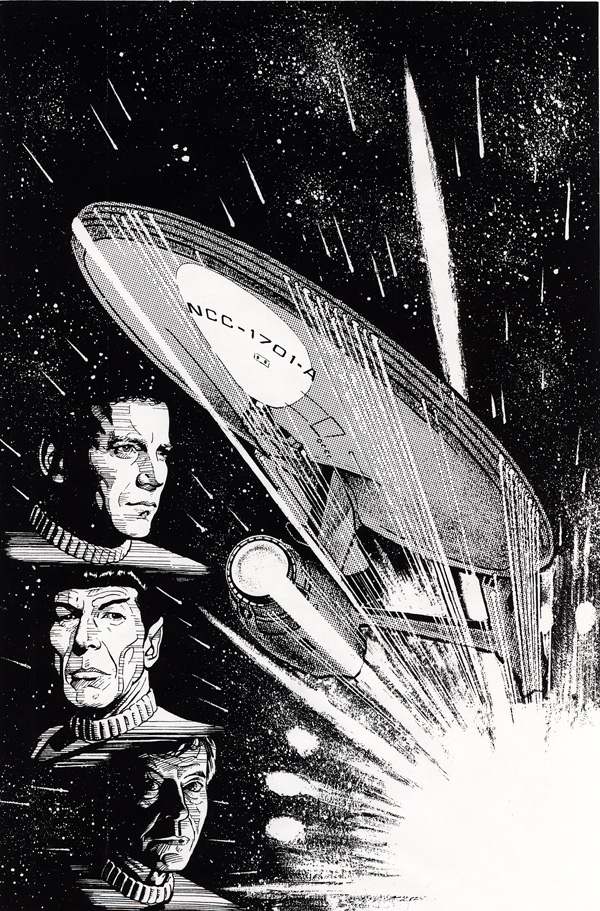 STAR TREK AHEAD WARP SIX by Jerome-K-Moore