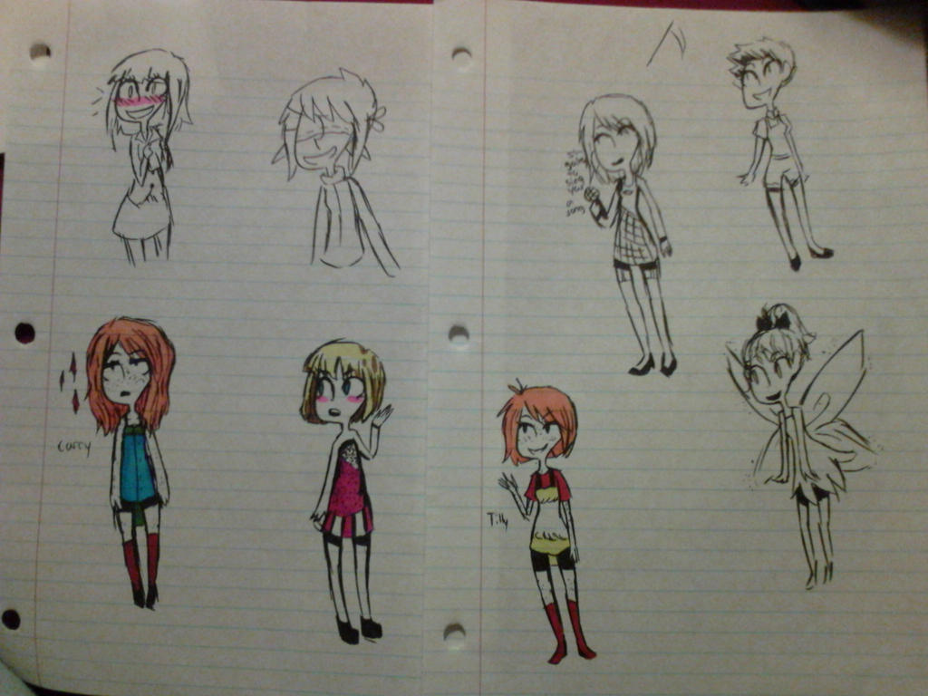 Cibi Ppl some chibi ppl by MeowTownPolice on DeviantArt