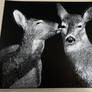 artclass scratch art deer