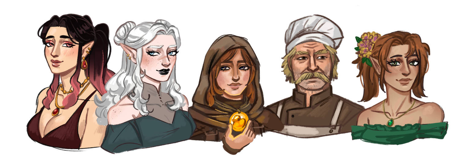 dnd party by MeowTownPolice on DeviantArt