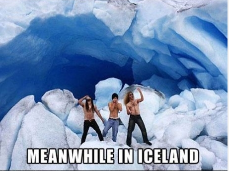 Meanwhile in Iceland...