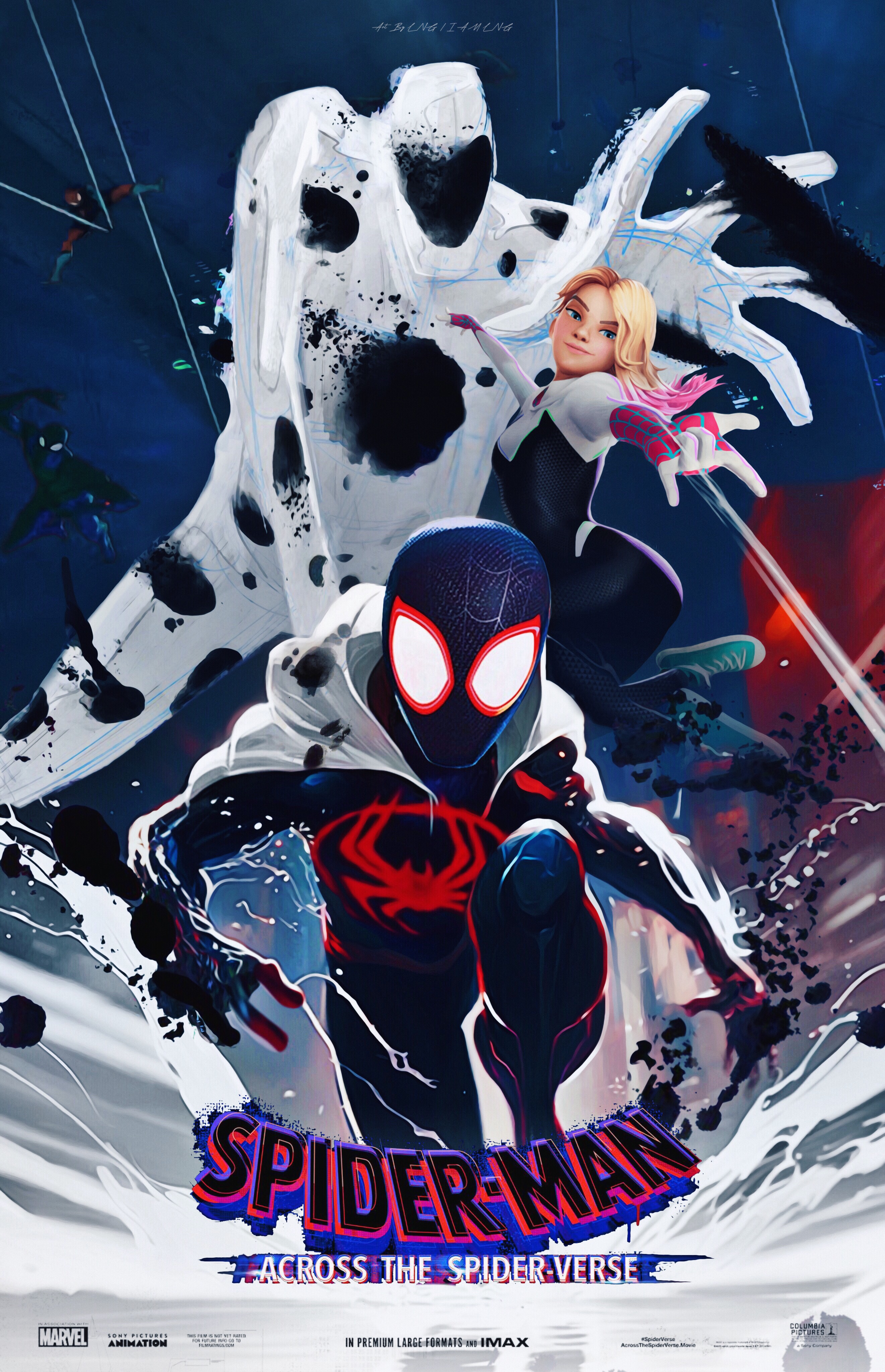 Spider-Man: Across the Spider-verse (Poster) by Axellmejiart on