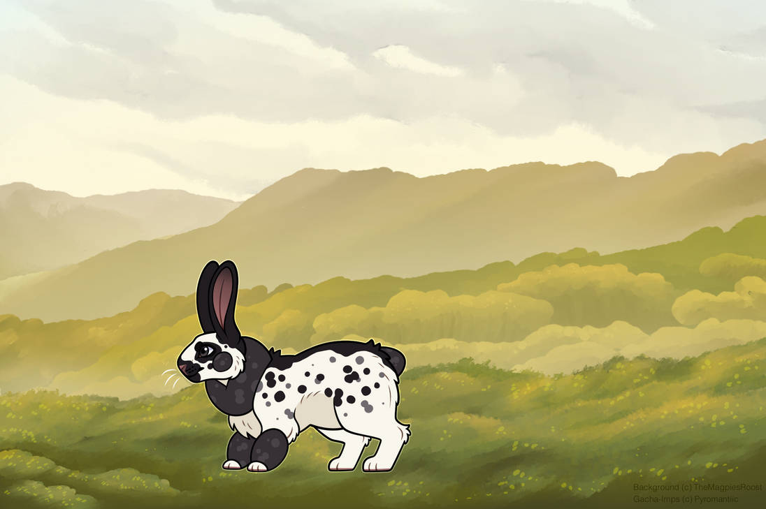 Spotted Rabit English Spot Rabbit - 11207 by ImpInc on DeviantArt
