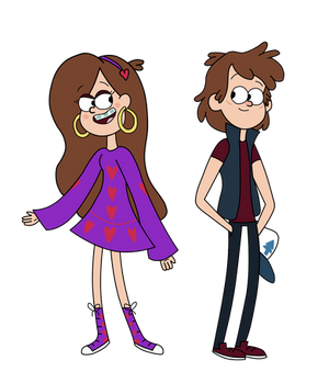 Teens: Mabel and Dipper