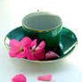 geranium and cup....