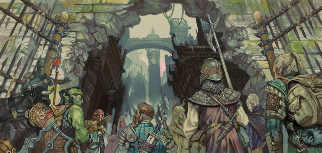 Explorers of a new district by ncorva