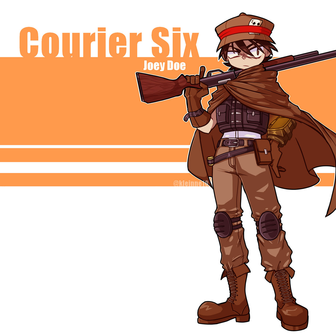 FNV Courier 6 By AidenJoestar On DeviantArt fnv-courier-6-by-aidenjoestar-on-deviantart