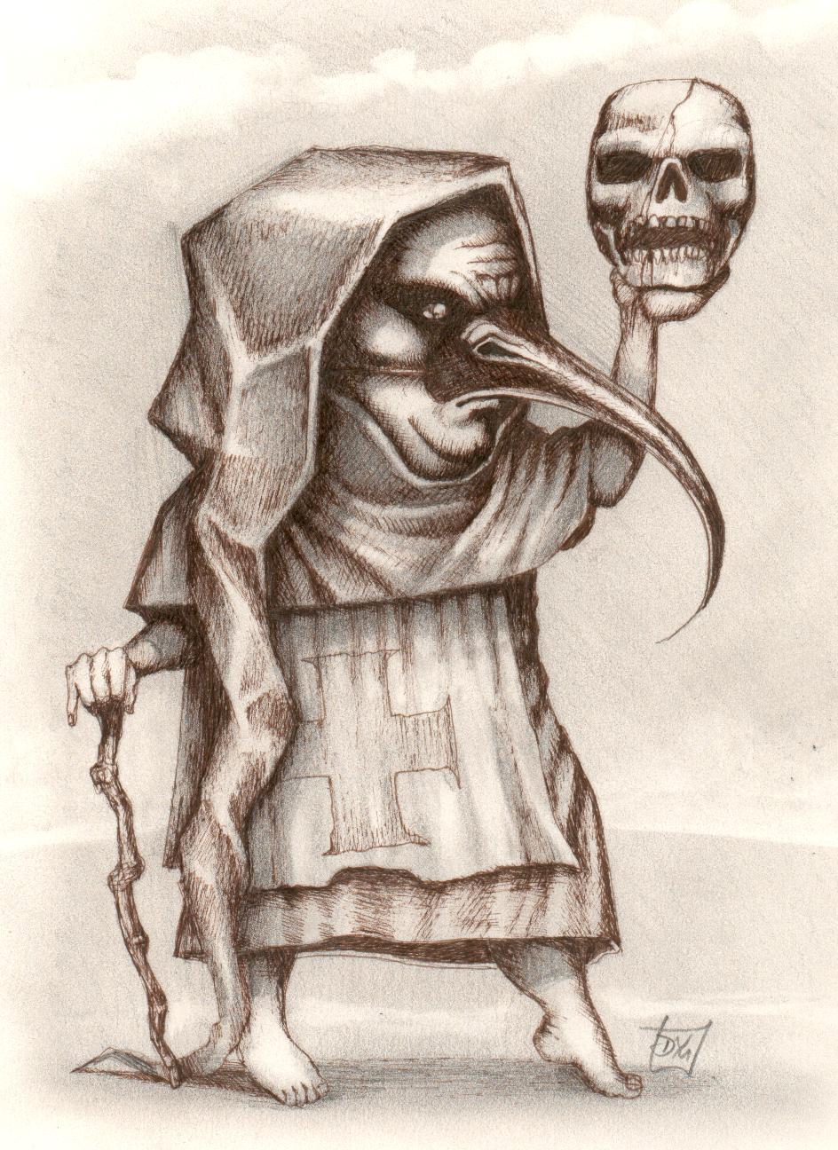 young plague doctor