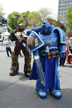 Luna Knight Space Marine Cosplay mkII