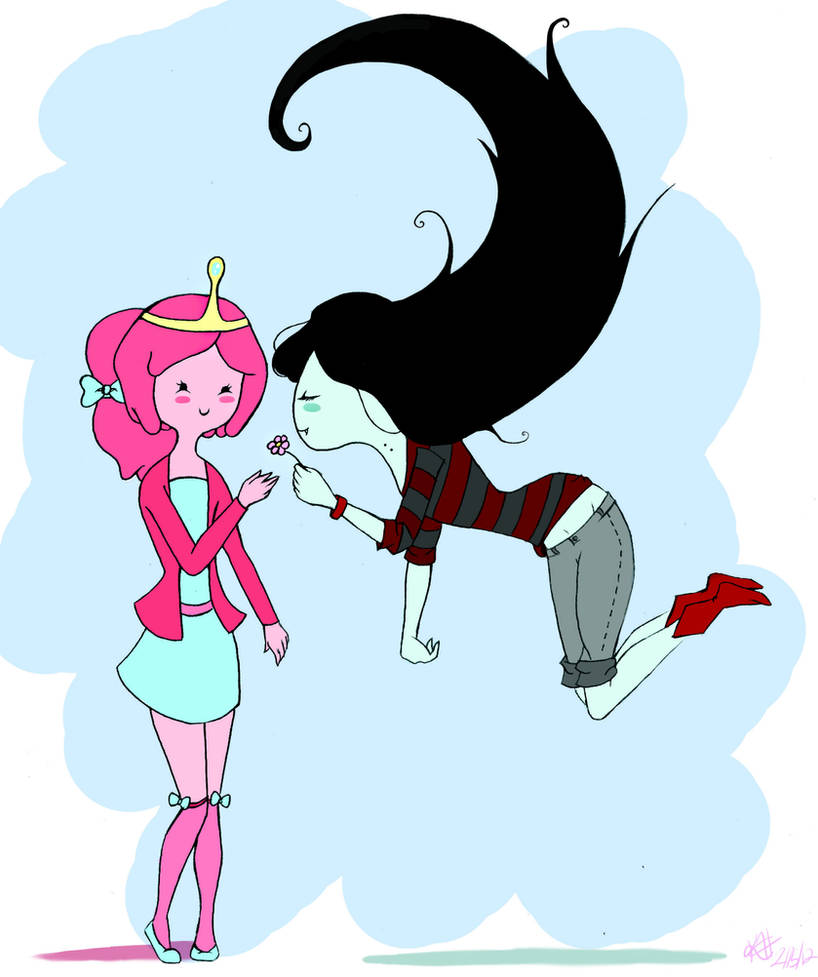 Bonnie and Marceline.