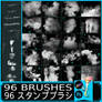 96 Smoke Fog Brushes for Photoshop and Procreate