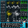 30 Flying Dandelion: PS and Procreate procreate