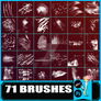 71 Scratch Stain: PS and procrate stamp