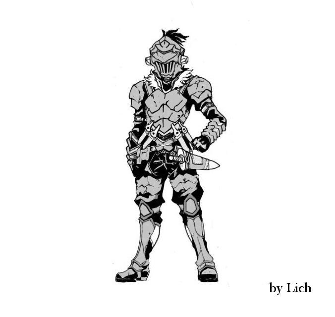 fighter (goblin slayer!) drawn by furiasu