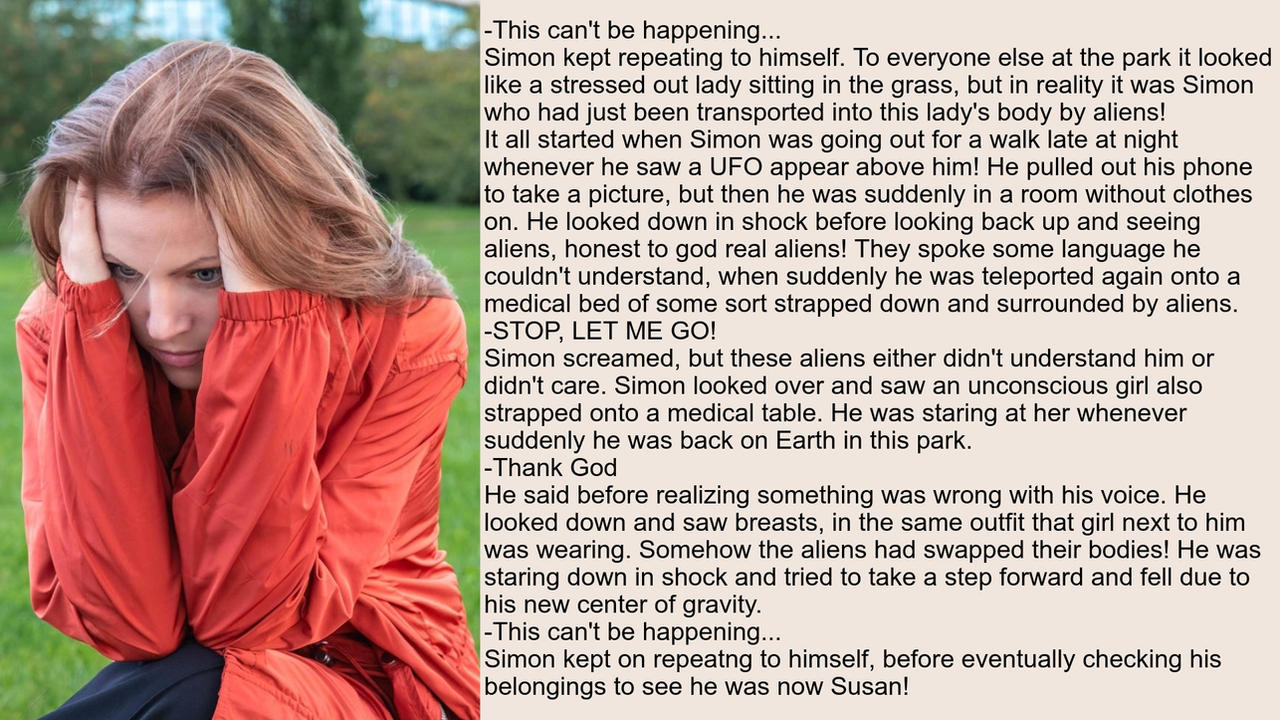 Honest To God Real Aliens! (TG Caption) by carrieiscold on DeviantArt