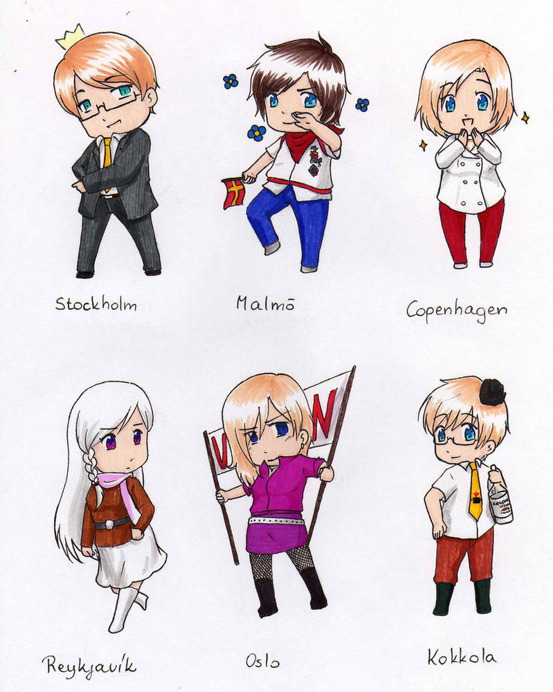 chibi cities - set 2 by kurokawa-ayumi on DeviantArt