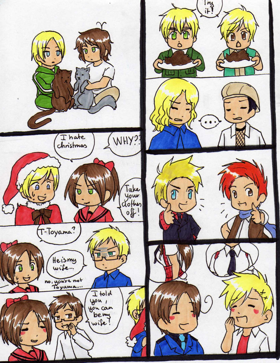 Kitakou, Barjona and Hetalia crossovers