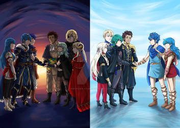first to the last FANZINE COVER ARTS