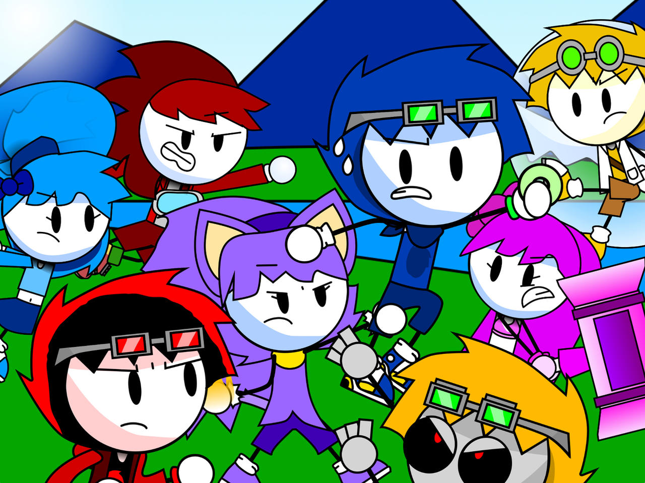 Squeaky Rivalry Spikey Rivals by SpikeyAndFriends on DeviantArt
