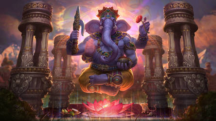 Ganesha by Andantonius