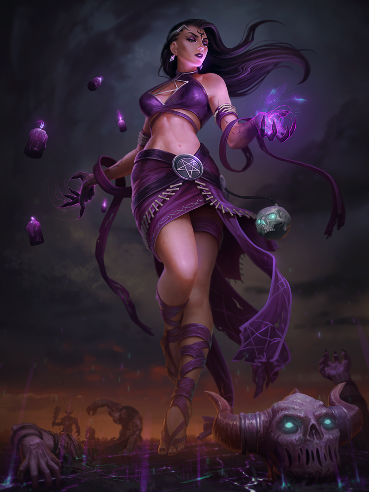 Dark Summoner Nu Wa by Andantonius