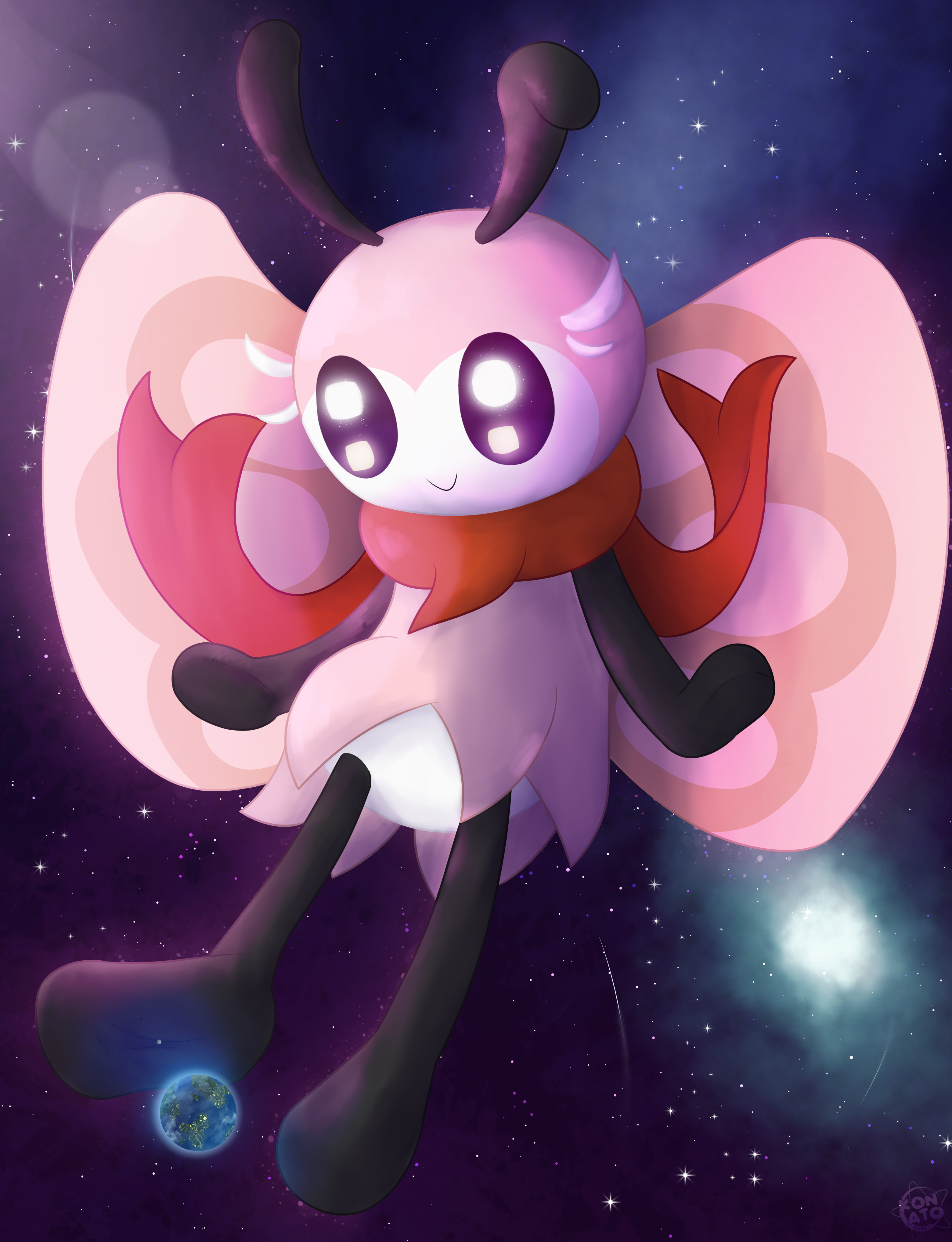 Realistic Ribombee The Cosmic Ribombee by Konatos on DeviantArt