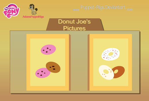 Donut Joe's Picture Puppets ( Object , Props )