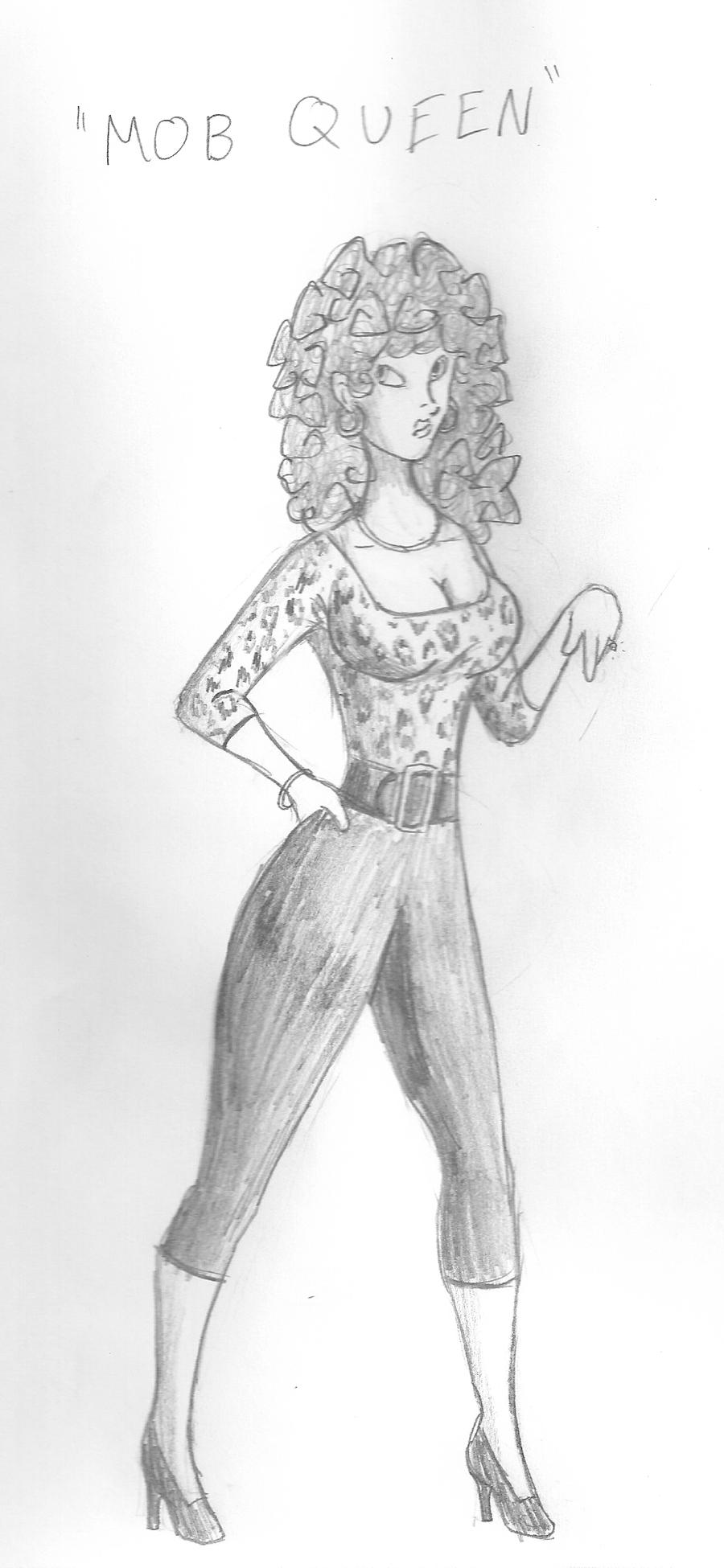 Mob Queen Rapper The Mob Queen by Fusilli-Jerry on DeviantArt