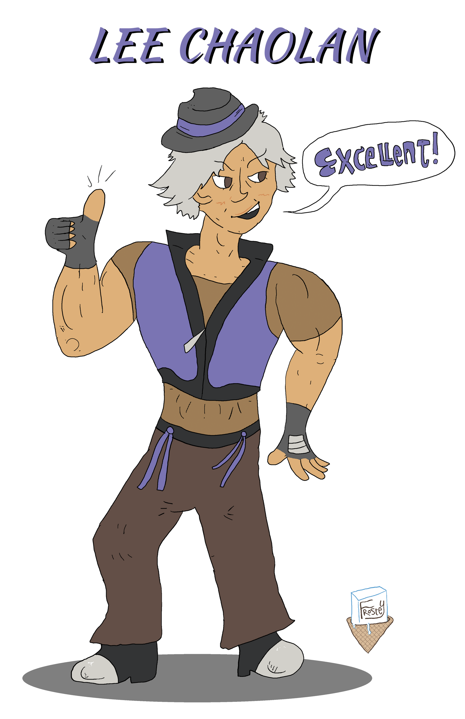 Lee Chaolan with Fedora (12/20/17) by SnD-Frostey
