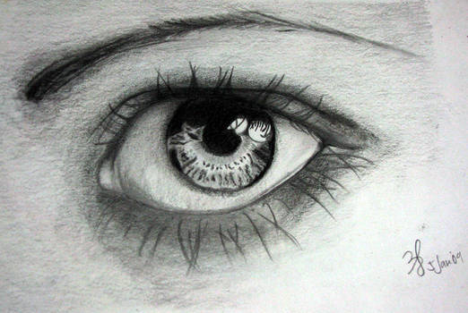 Sketch 'The Eye of a Cullen'