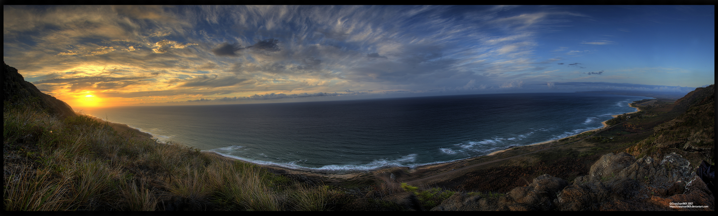 Sunset Hill Pano HDR