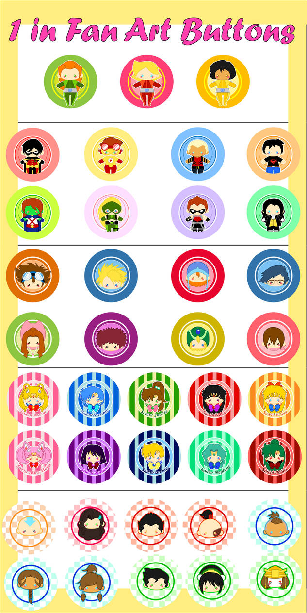 Deviantart Fan Button 1 in Fan Art Buttons by MidniteHearts on DeviantArt