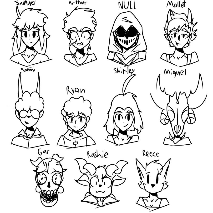 Character Sheet By Taliszom On DeviantArt